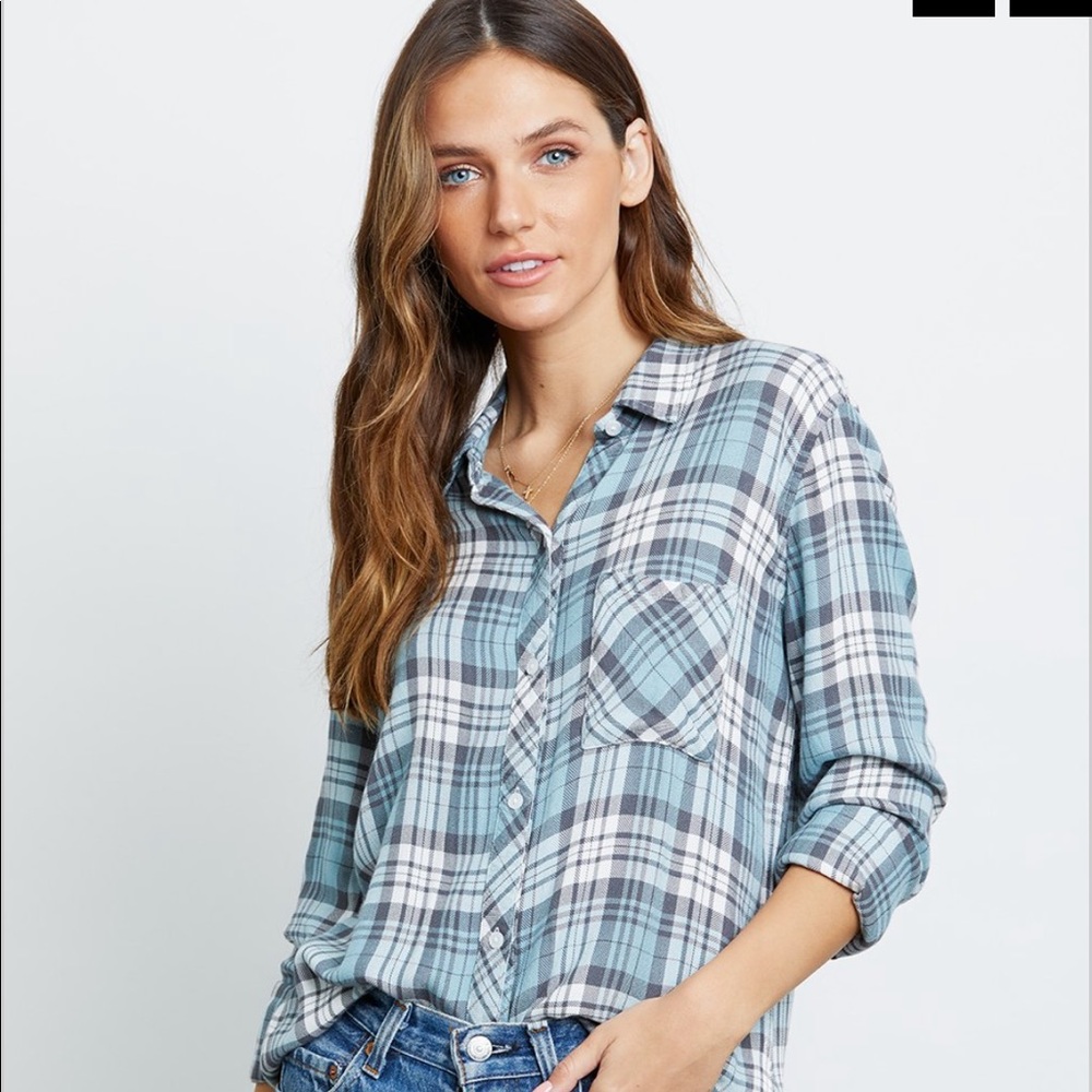 Rails flannel size large